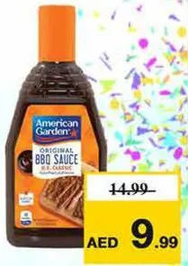 American Garden Bbq Sauce Orgnl