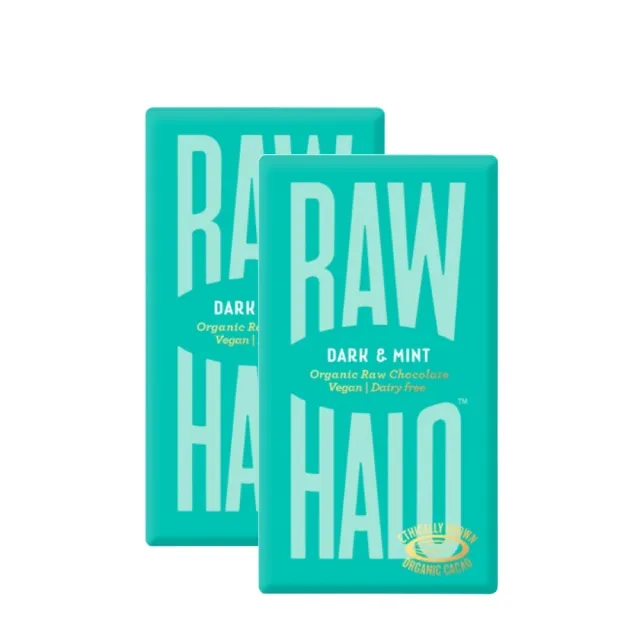 Raw Halo تيرافيتا شوكولاتة داكنة / بالنعناع