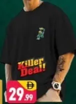 Mens Five Sleeve T Shirt