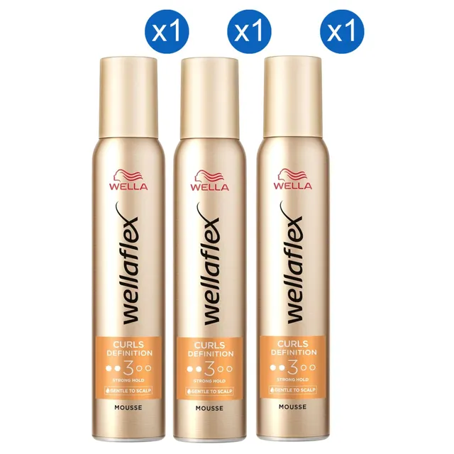 Wellaflex Curls Definition Mousse