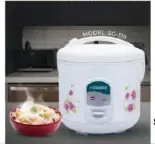 stargold Automatic Rice Cooker – Capacity, 700W with Warm Function, SG-319