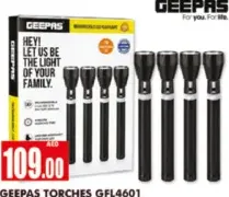 Geepas كشافات Gfl4601