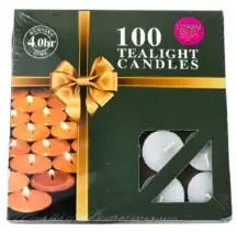 Tea light candles