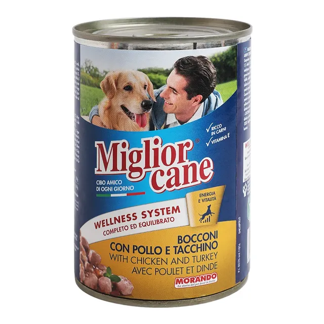 Miglior Chiken&Turky Chunks Dog Food