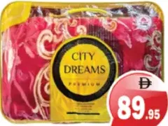 City Dreams Blanket 2Ply