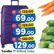 Traveller PP 8 Wheel Trolley 20 inch