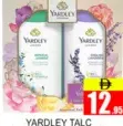 Yardley بودر معطر انشانتير