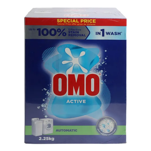 Omo Active Automatic 100% Effective Stain Removal Detergent Powder