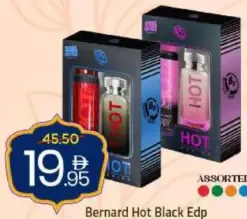 Bernard Hot Black عطر EDP + مزيل عرق متنوع