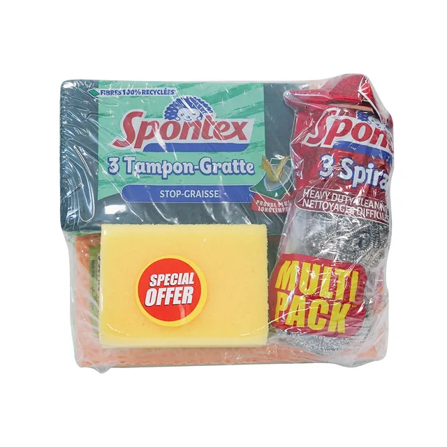 Spontex Sponge Multi Pack