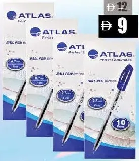 Atlas Ball Pen 0.7 mm Fine PAC-04 Bxblue