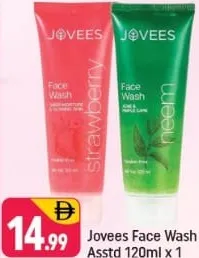 Jovees Face Wash Assorted