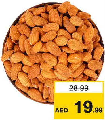 Almond Raw 20-22