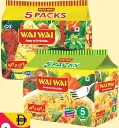Wai Wai Noodles Assorted