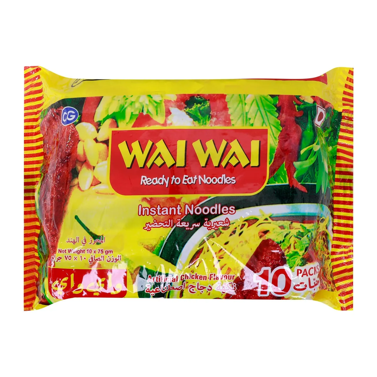 Wai Wai نودلز بالدجاج