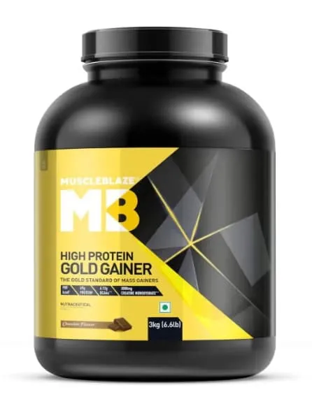 Muscleblaze High Protein Gold Gainer, (11 lb), Chocolate