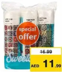 Sweet Sense أقراص قطنية من جونسون