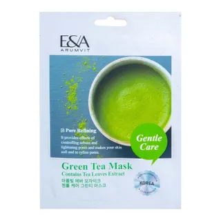 Arumvit قناع الشاي الأخضر Eva Mosaic Stress Relief Green Tea Mask