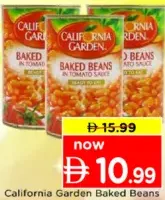 California Garden Baked Beans