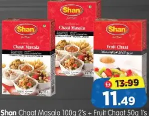 Shan Chaat Masala + Fruit Chaat