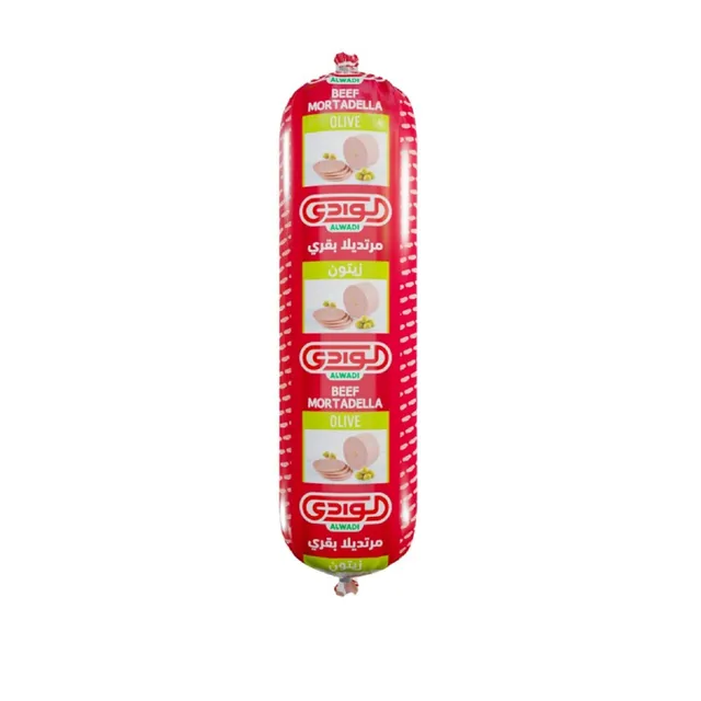 Al Wadi Beef Mortadella Olive