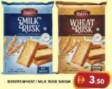 Biskers Wheat/Milk Rusk