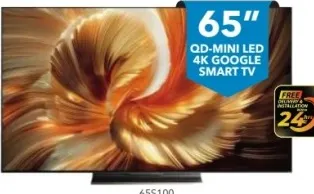 Dreame Qd-Mini Led 4K Google Smart Tv 65S100