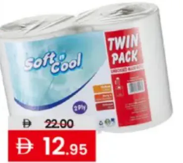 Soft N Cool Paper Maxi Roll 2Ply