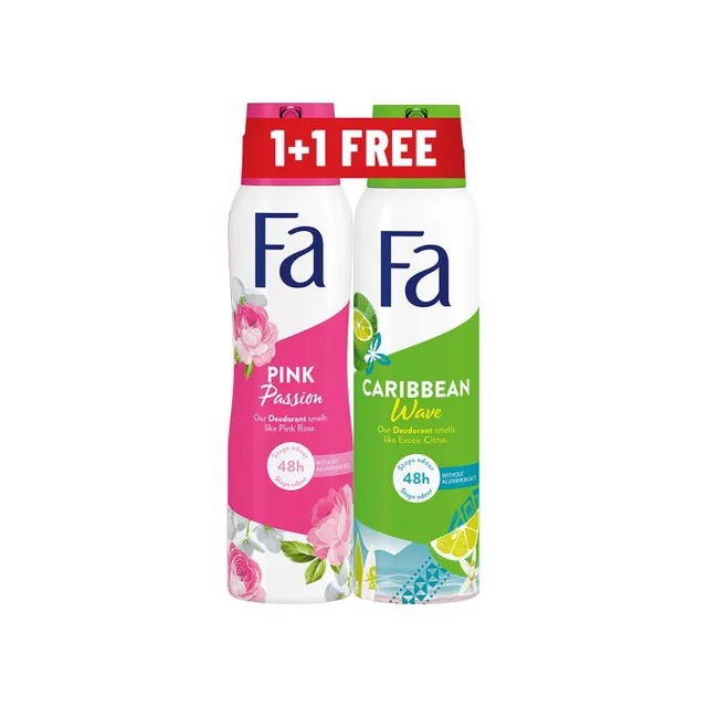 Fa Deo Spray Pink + Caribean