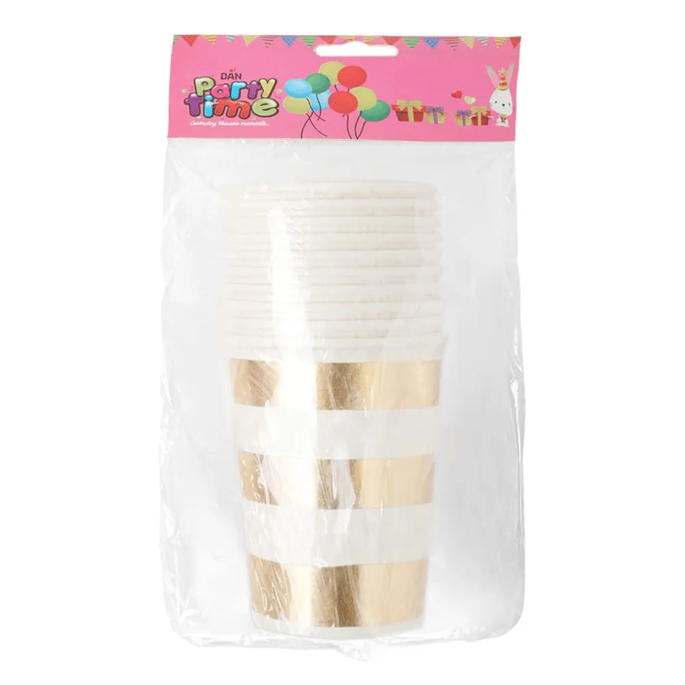 Dan Party Time أكواب حفلات - 10 Pieces