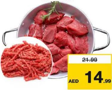 Indian Beef Cubes&Mince