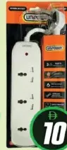 Unipower 3 Way Ext Socket EX-2025