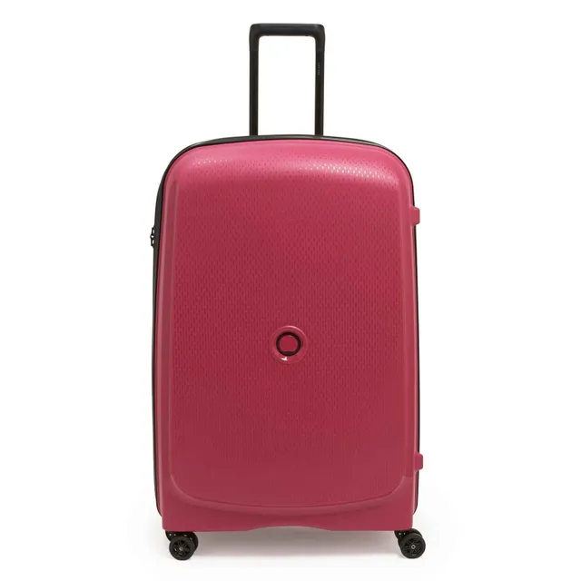 Delsey Belmont Non Expandable Plus 4 Wheel Trolley Case 83cm Raspberry