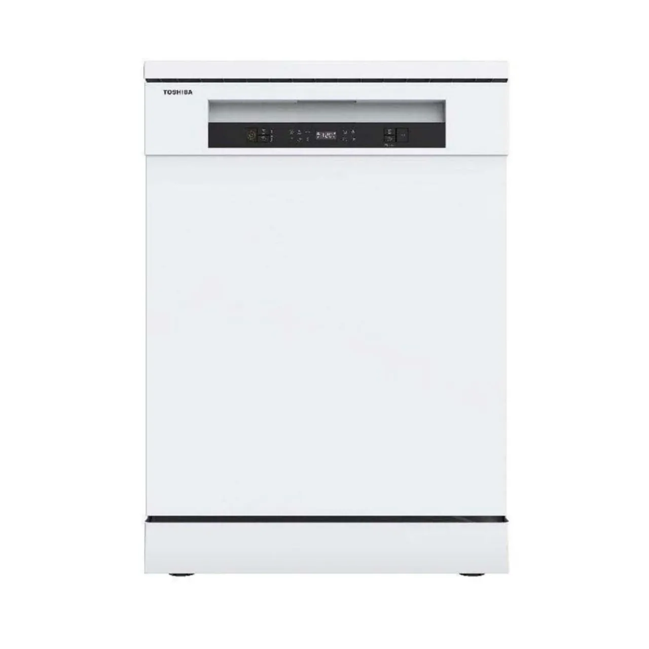غسالة أطباق Toshiba قائمة بذاتها، 14 طقم، 6 برامج، أبيض، DW-14F5ME(W)-SA