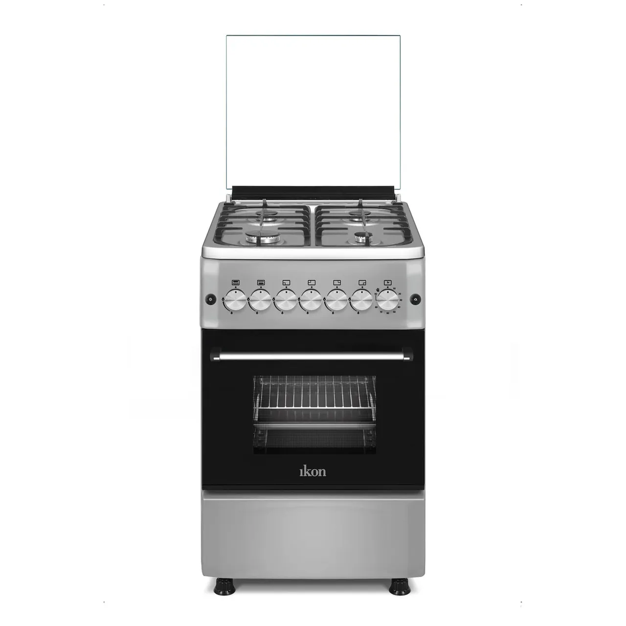 Ikon فرن غاز سلسلة Smart، 4 شعلات، 50x55، IKTF554G2