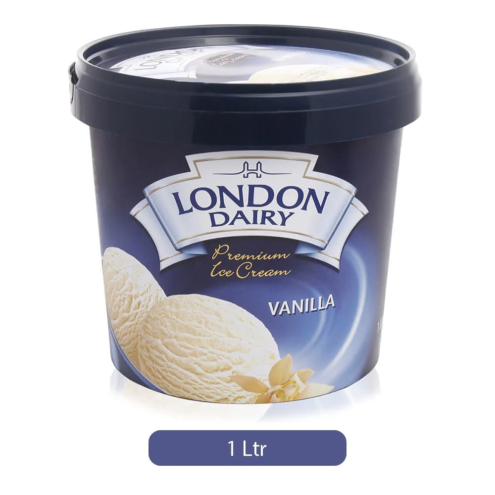 London Dairy آيس كريم ممتاز بالفانيليا