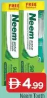Neem Tooth Pest&Brush