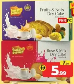 Sweet Delight Fruit & Nut Dry Cake