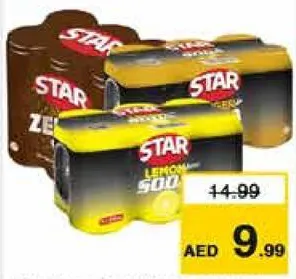 Star Soda Zeera Cola/Lemon Salted