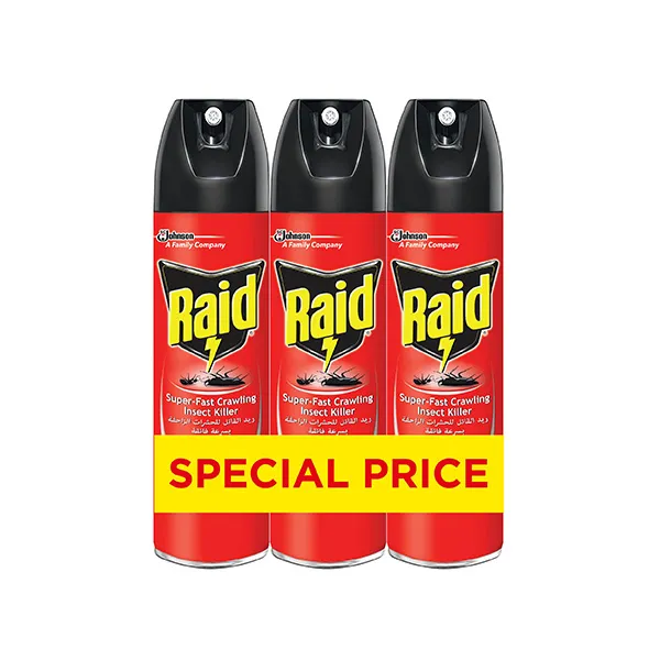 Raid Super Fast Crawling Insect Killer - 2 +