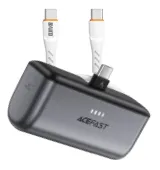 Baiko / Acefast كابل سيليكون فائق + بنك طاقة 5000Mah