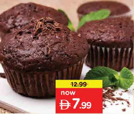 BB Double Chocolate Muffins