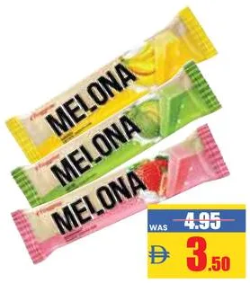 Binggrae Melona Ice Cream Bar Melon/Banana/Strawberry