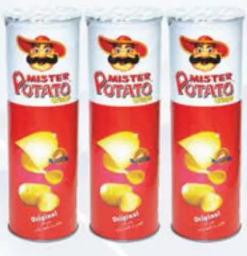 Mister Potato شيبس كريسبي مستر بطاطس