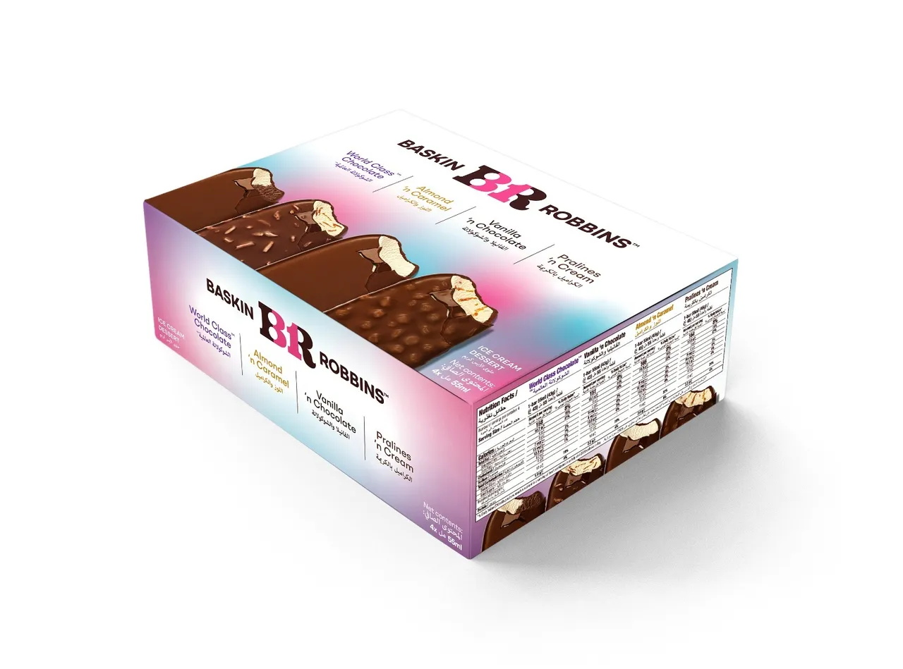 Baskin Robbins آيس كريم بنكهات مشكلة