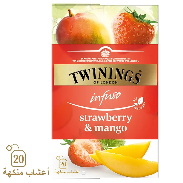 Twinings Infuso Strawberry & Mango Tea - 20 Bags