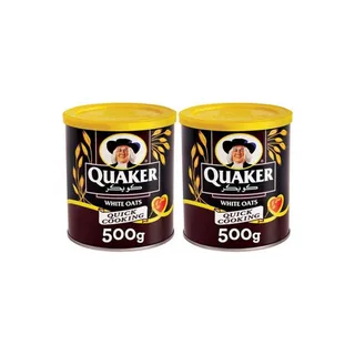Quaker Oats Tin White Oats