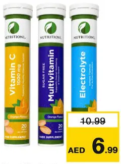 Nutritionl Multivitamin Ornge Flavur