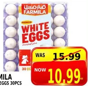 Farmila بيض أبيض