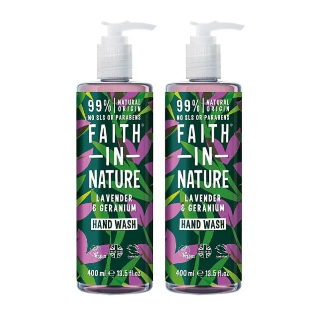Faith In Nature Hand Wash Lavender & Geranium